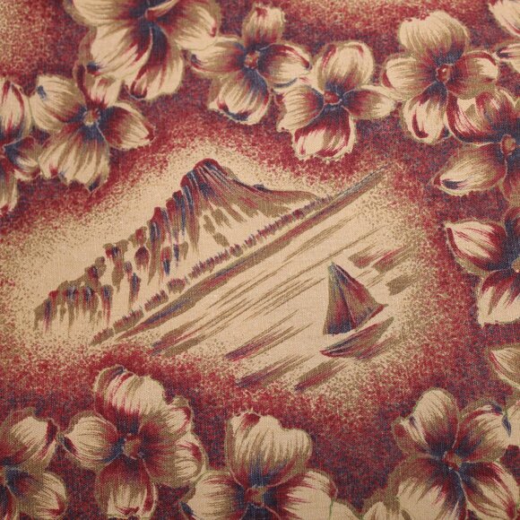 Vintage 1950’s-60’s aloha shirt made for Fredrick & Nelson Men’s Shop in Seattle - Picture 10 of 16